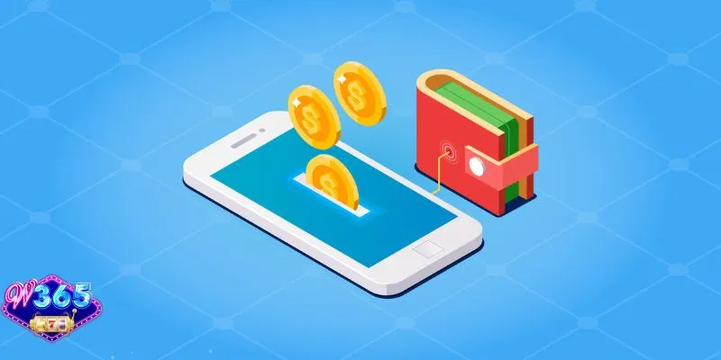 Momo và Zalopay đều có thể rút được tiền tại W365