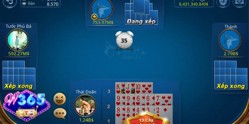 Hé lộ kinh nghiệm đánh Mậu Binh bất bại từ W365