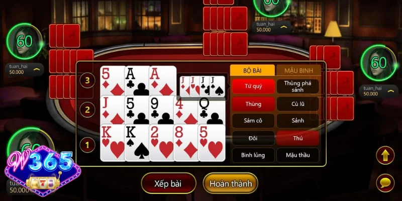 Tìm hiểu về game Mậu Binh tại W365