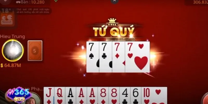 Tiến lên W365 nổi bật hiện nay